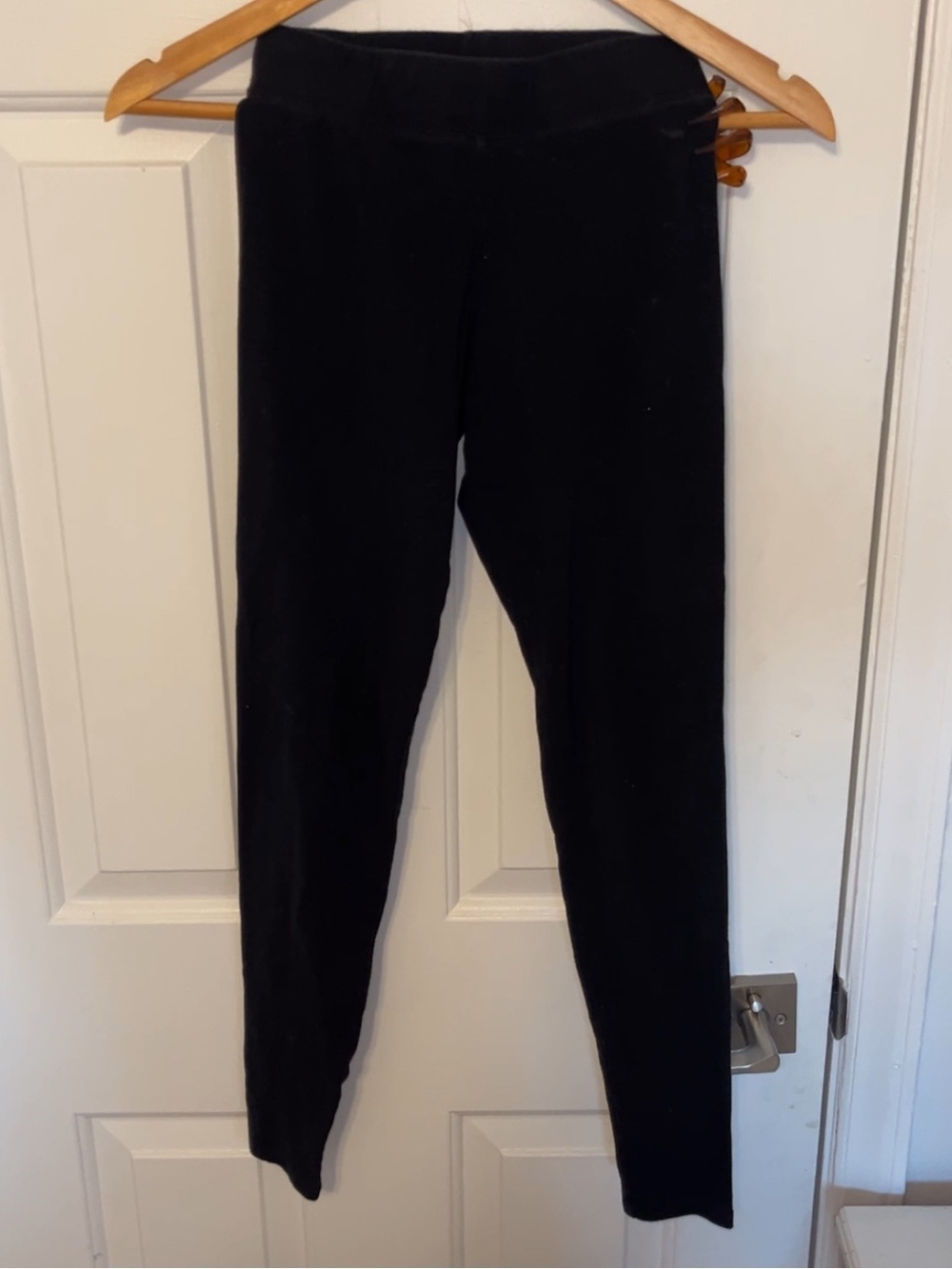 Black Fitted Leggings Victoria’s Secret pink